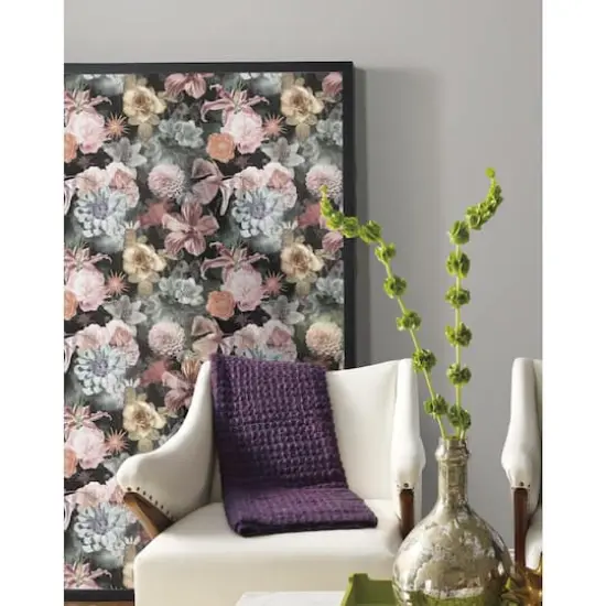 RoomMates Vintage Floral Blooms Peel & Stick Wallpaper Pink/Green {7}