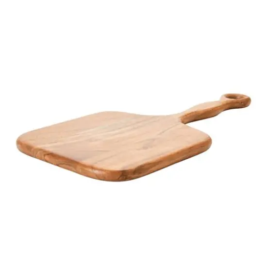 Hello Honey&reg; Acacia Wood Cutting Board with Long Handle {5}