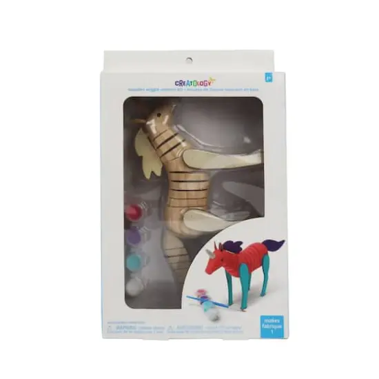 Wooden Wiggle Unicorn Kit by Creatology&trade; {5}