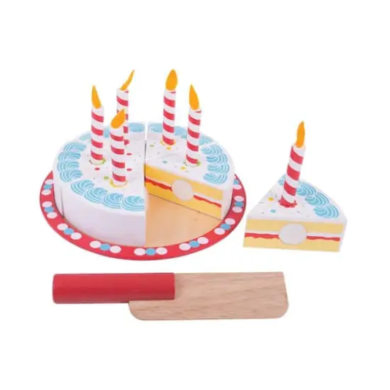 Wooden Birthday Cake {4}