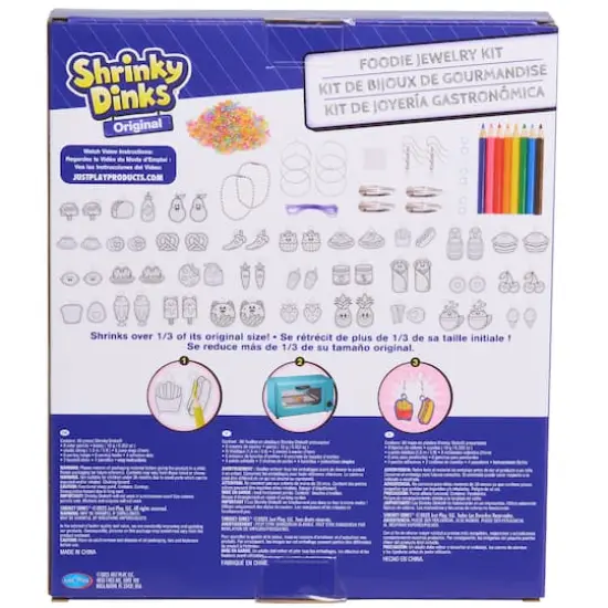 Just Play&reg; Shrinky Dinks Foodie Jewelry Kit {4}