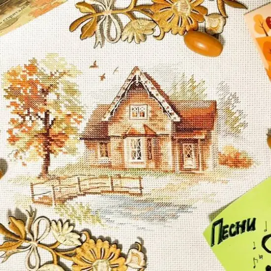 Alisa September House Cross Stitch Kit {5}