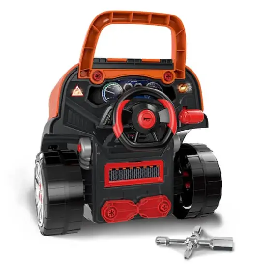 The Bubble Factory Orange ATV Car Mechanic Engine Workshop {3}