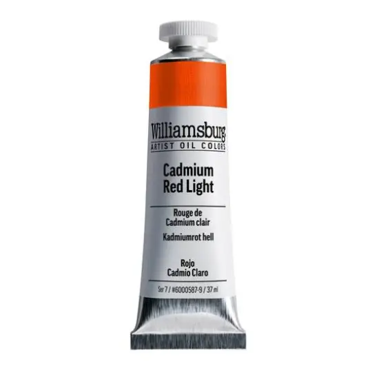 Williamsburg&reg; Artist Oil Colors, 37mL Cadmium Red Light {1}