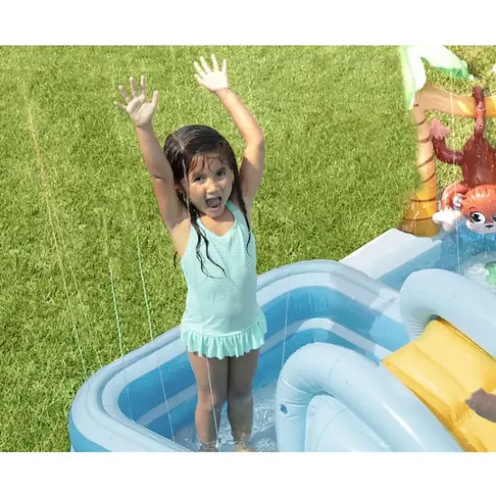 Intex Jungle Adventure Inflatable Pool Play Center {6}