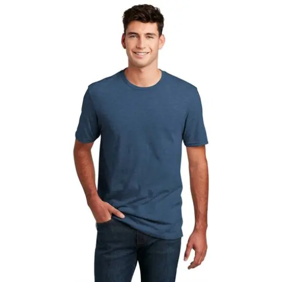 District&reg; Perfect Blend&reg; Adult T-Shirt Deep Royal Fleck {4}