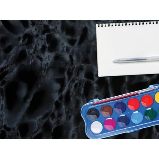 Fablon Carrara Black Adhesive Film, 2ct. {4}