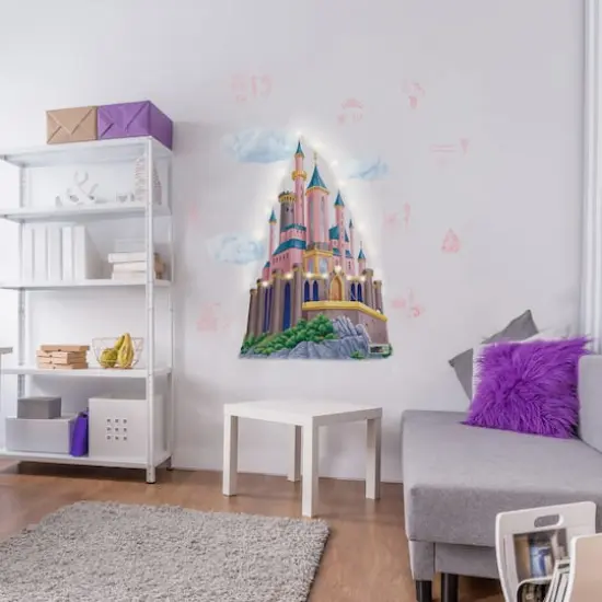 RoomMates Disney&reg; Princess Castle XL Giant Wall Decals with String Lights {4}