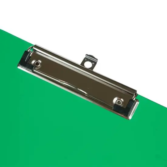 JAM Paper Letter Size Plastic Clipboards, 12ct. Green {5}