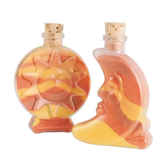 S&S Worldwide&reg; Sun & Moon Sand Art Bottles Set {1}