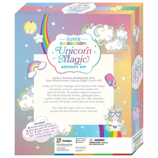 Hinkler Super Kaleidoscope Unicorn Magic Activity Kit {4}