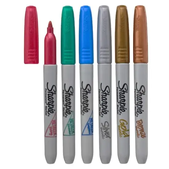 Sharpie&reg; Fine Point Metallic Permanent Markers {4}