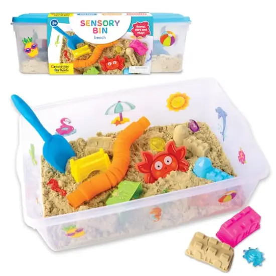 Creativity for Kids&reg; Beach Sensory Bin {1}