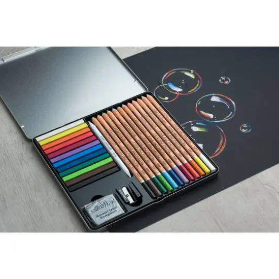 Cretacolor&reg; 27 Piece Pastel Basic Box Set {4}