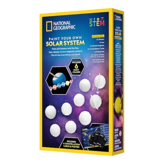 National Geographic Paint Your Own Solar System {5}