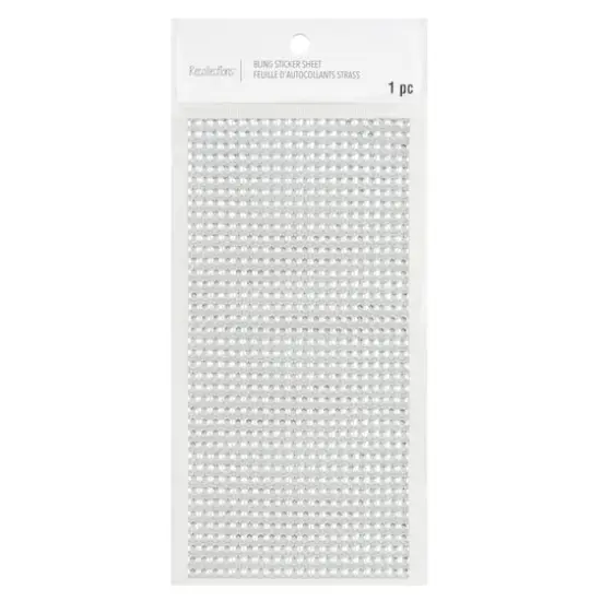 Rhinestones Sheet by Recollections&trade; Clear {5}
