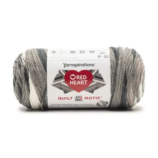 Red Heart&reg; All in One&trade; Quilt Motif Yarn Relic {1}