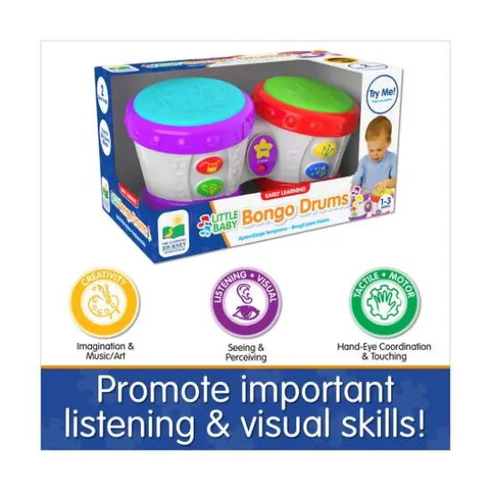 Early Learning - Little Baby Bongo Drums {7}