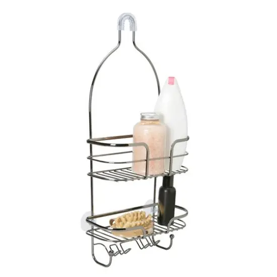 Bath Bliss Holland Shower Caddy Satin {2}