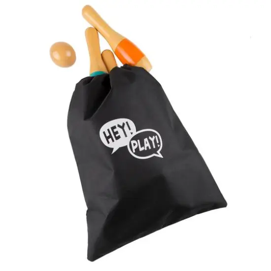 Toy Time Lawn Bowling & Skittle Ball Game {5}