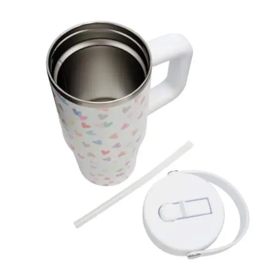 20oz. Hearts Stainless Steel Insulated Tumbler by Ashland&reg; {4}