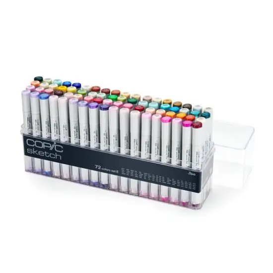 Copic&reg; Sketch 72 Color Marker Set E {7}