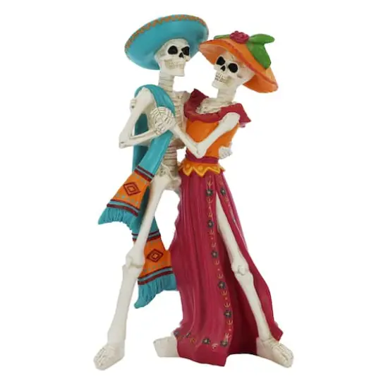 11" Dancing Skeleton Couple Tabletop D&eacute;cor by Ashland&reg; {1}