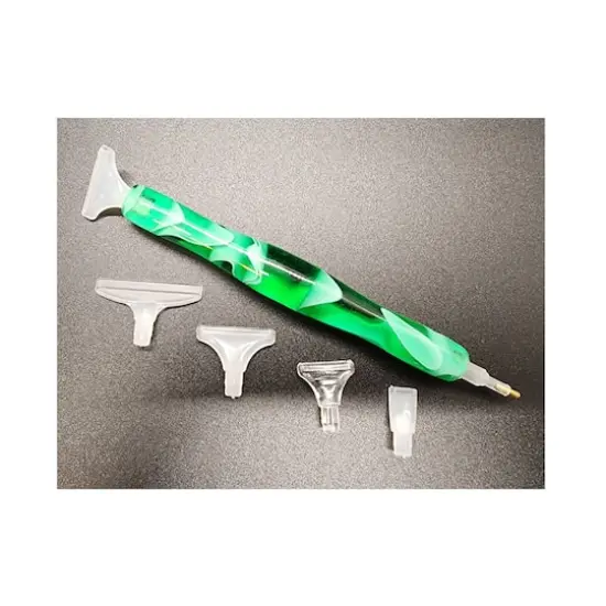 Sparkly Selections Green Acrylic Placement Pen Set {1}