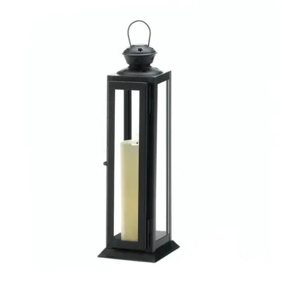 12" Tall Sleek & Lean Star Cutout Lantern {4}