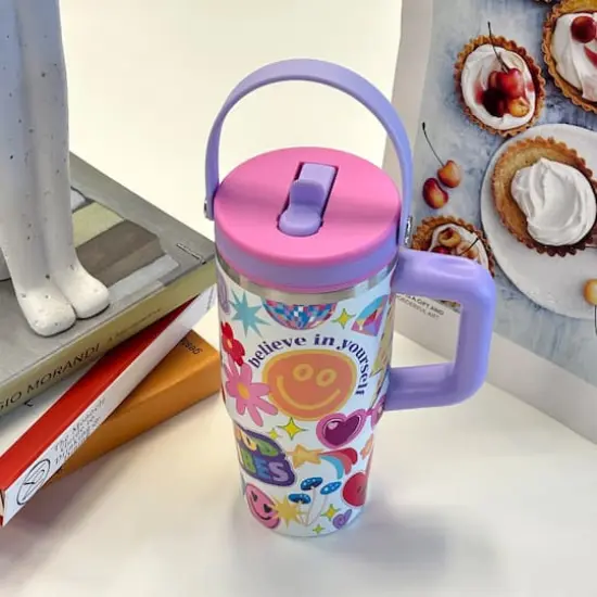 20oz. Believe in Yourself Stainless Steel Insulated Tumbler by Ashland® {5}