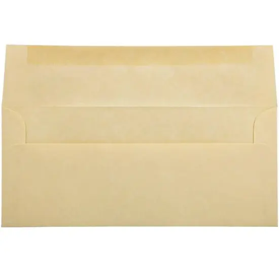 JAM Paper #10 Business Parchment Envelopes, 50ct. Antique Gold {4}