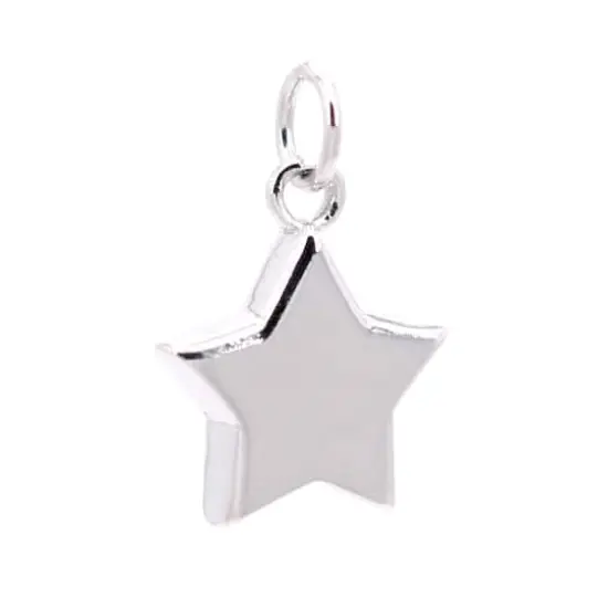 Sterling Silver Star Icon Charm by Bead Landing&trade; {4}