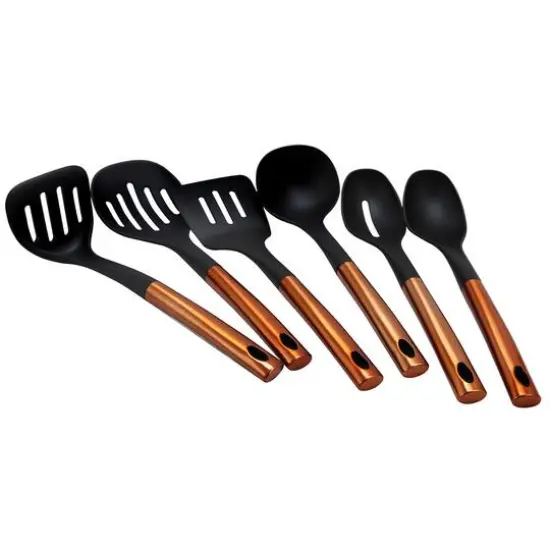Better Chef Copper Nylon Kitchen Utensil Set, 6ct. {4}