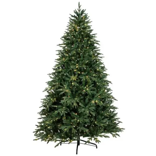 6.5ft. Pre-Lit Real Touch&trade; Ashburn Pine Artificial Christmas Tree, Warm White LED Lights {1}