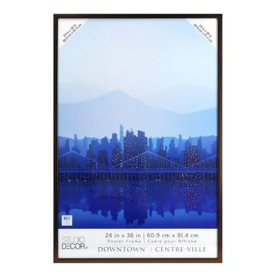 24" x 36" Bronze Poster Frame by Studio D&eacute;cor&reg; {1}