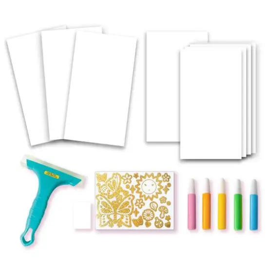 Creativity for Kids&reg; Butterfly Squeegeez Magic Reveal Art {3}