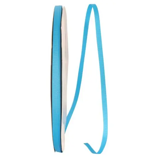 JAM Paper 1/4" Grosgrain Texture Ribbon Turquoise {1}