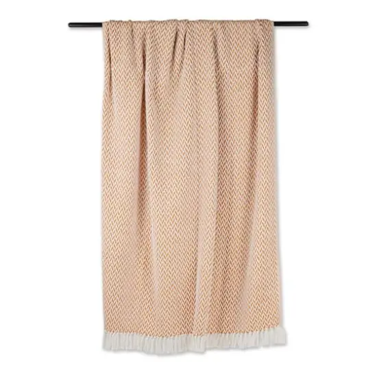 DII&reg; Zig-Zag Throw Pumpkin Spice {4}