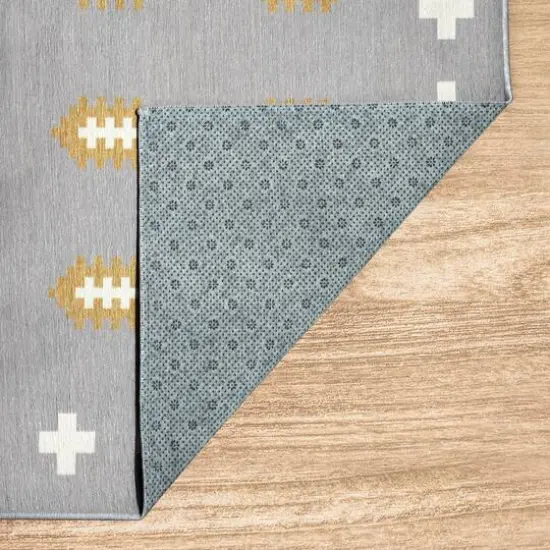 My Magic Carpet Nordic Weave Washable Rug Mushroom {5}