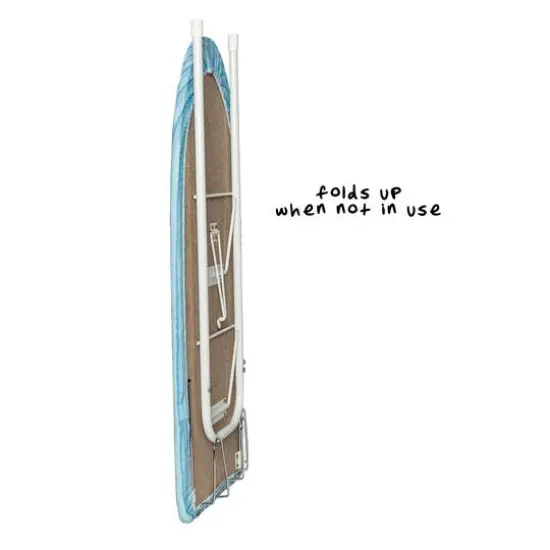Honey Can Do Tabletop Ironing Board w/ Retractable Iron Rest {9}
