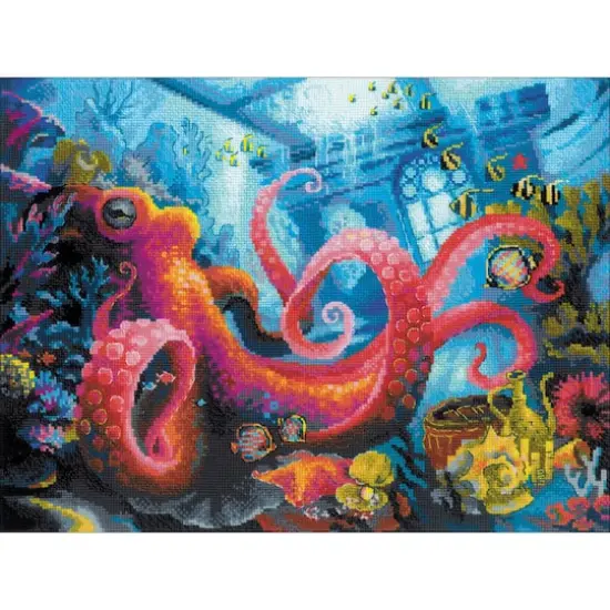 RIOLIS The Underwater Kingdom Counted Cross Stitch Kit {3}