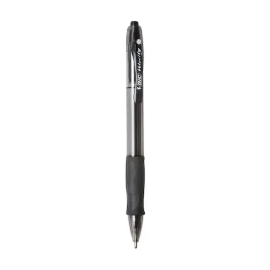 BIC&reg; Glide&trade; Bold Black 1.6mm Retractable Ball Point Pen, 12ct. {4}