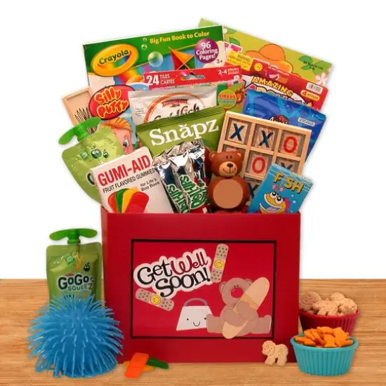 Get Well Beary Soon Get Well Gift Box For Kids  {1}