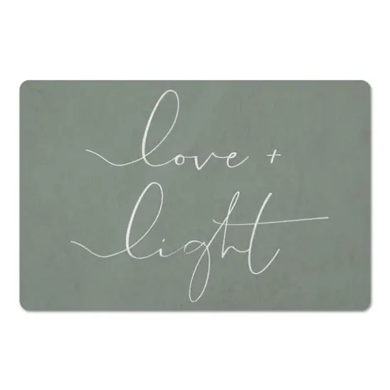 Love And Light 18" x 27" Floor Mat {1}