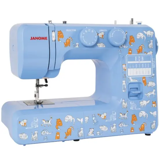 Janome Cat Fancy Easy-to-Use Sewing Machine {3}