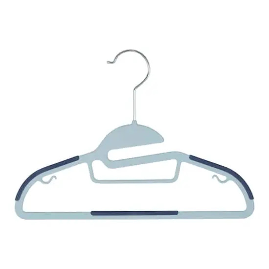 Simplify Kids Collar Saver Ultimate Hangers, 12ct. Blue {4}