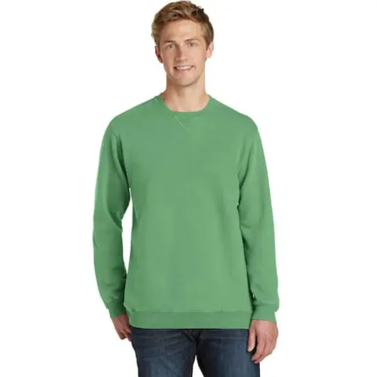 Port & Company&reg; Beach Wash&reg; Garment-Dyed Sweatshirt Safari {4}