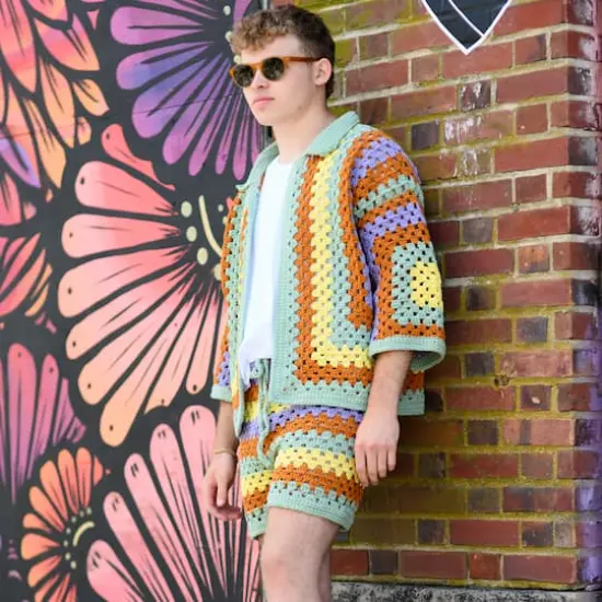 Lion Brand&reg; Tom Daley Made with Love&trade; The Cottony One&trade; Yarn Marvelous Mushroom {4}