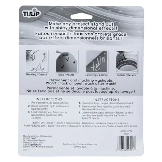 Tulip&reg; Slick&reg; Dimensional Fabric Paint, 6ct. {5}