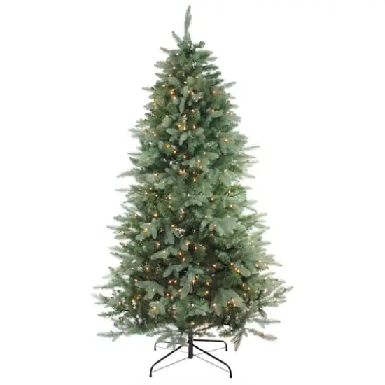 7.5ft. Pre-Lit Washington Frasier Artificial Christmas Tree, Clear Lights {1}